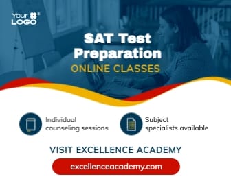 Online Courses Platform Large Rectangle Template