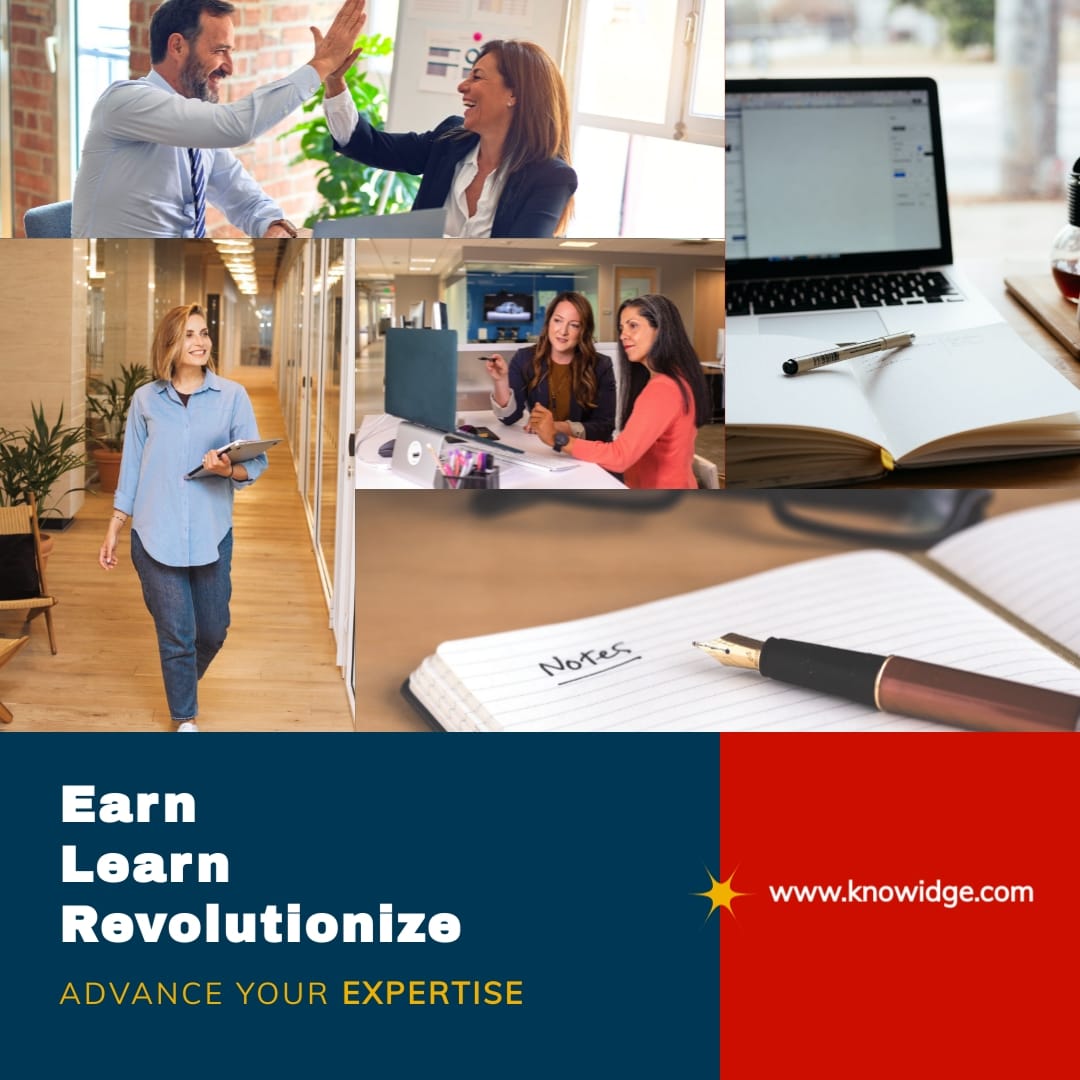 Online Courses Professional Collage Template