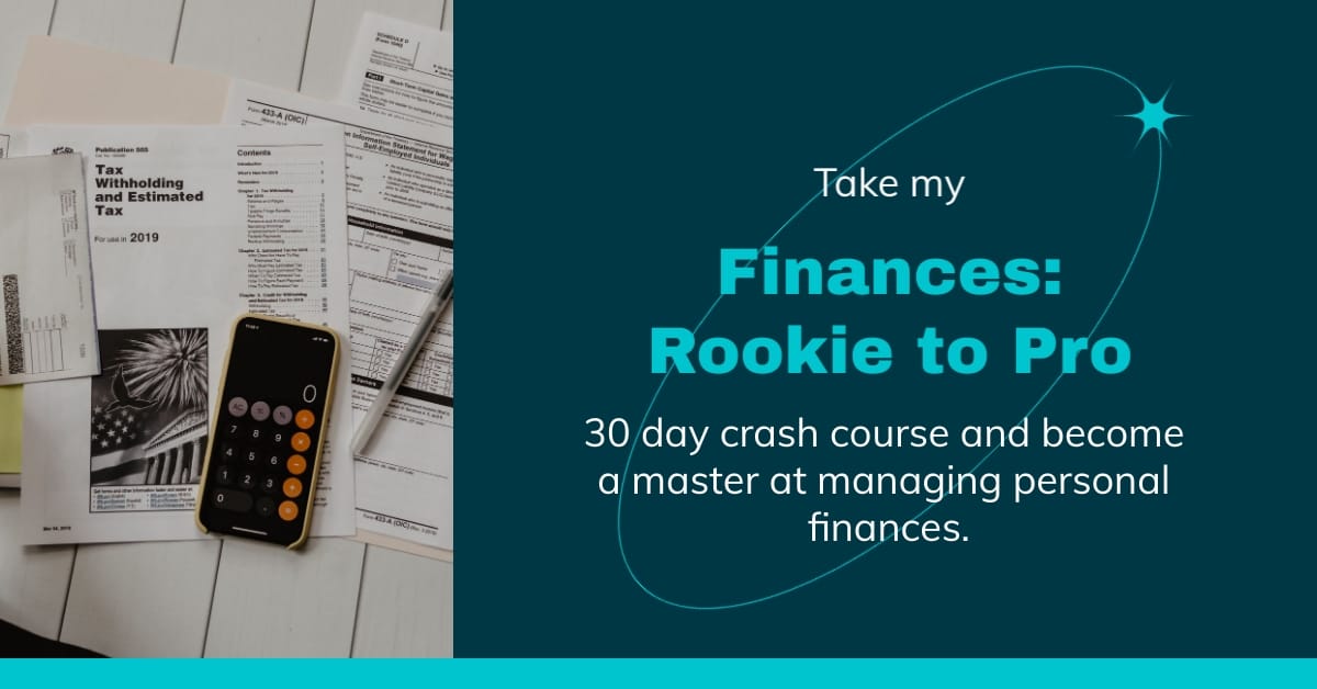 Online Finance Course LinkedIn Sponsored Post Template