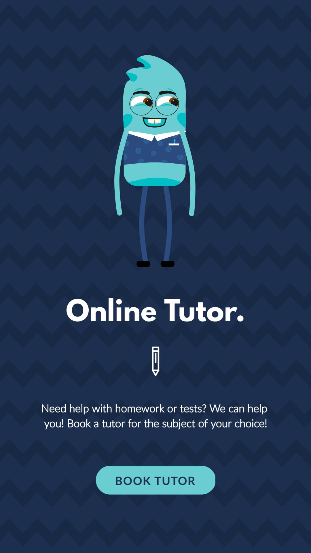 Online Tutor Vertical Template