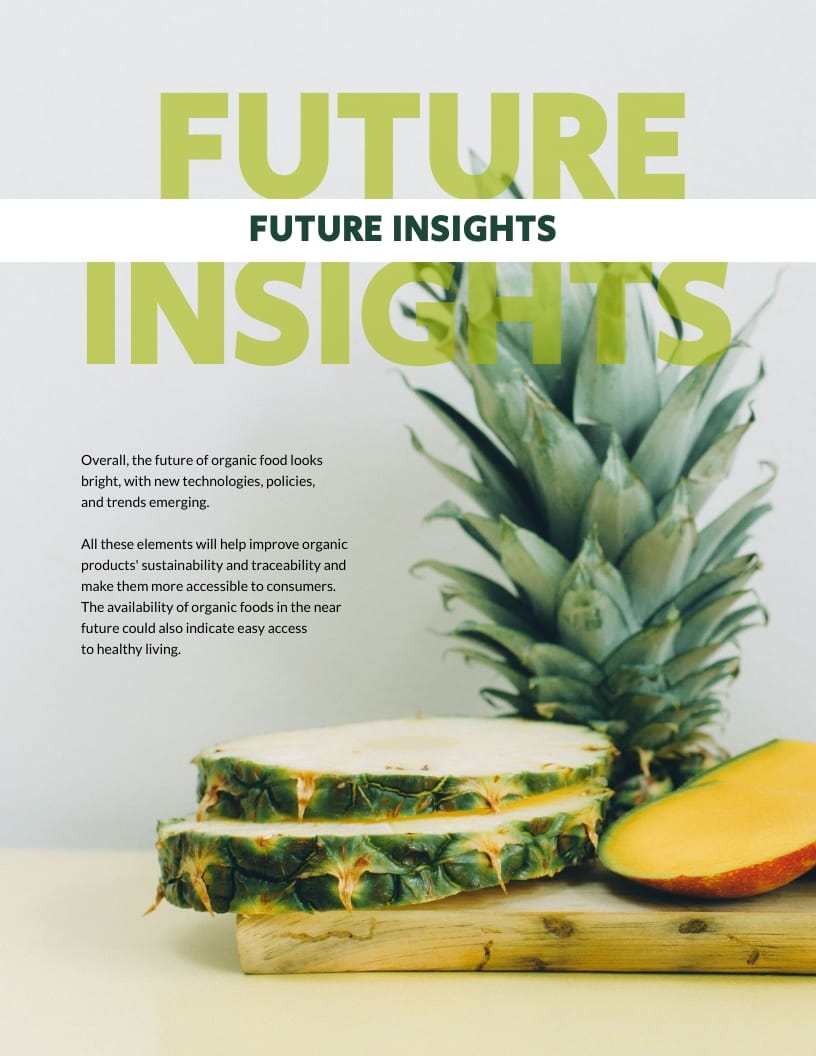 Organic Food Whitepaper Template - Slide 7 Organic Food Whitepaper Template - Slide 7