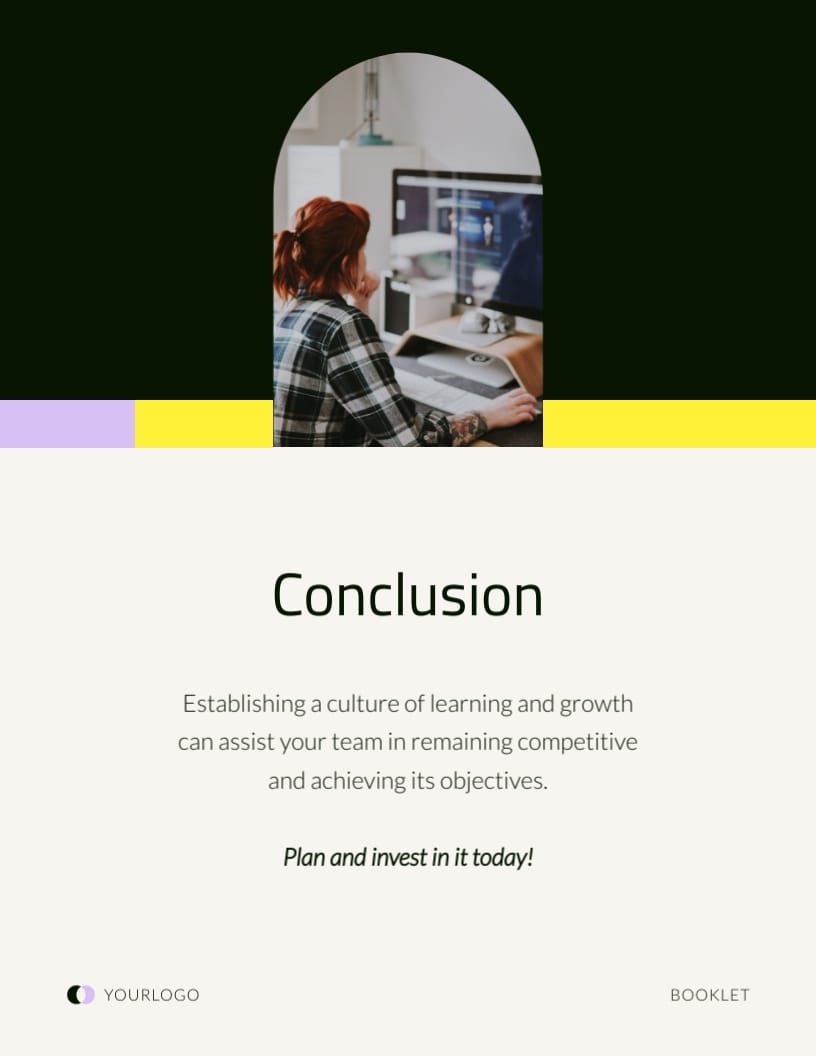 Organizational Development Booklet Template - Slide 7 Organizational Development Booklet Template - Slide 7