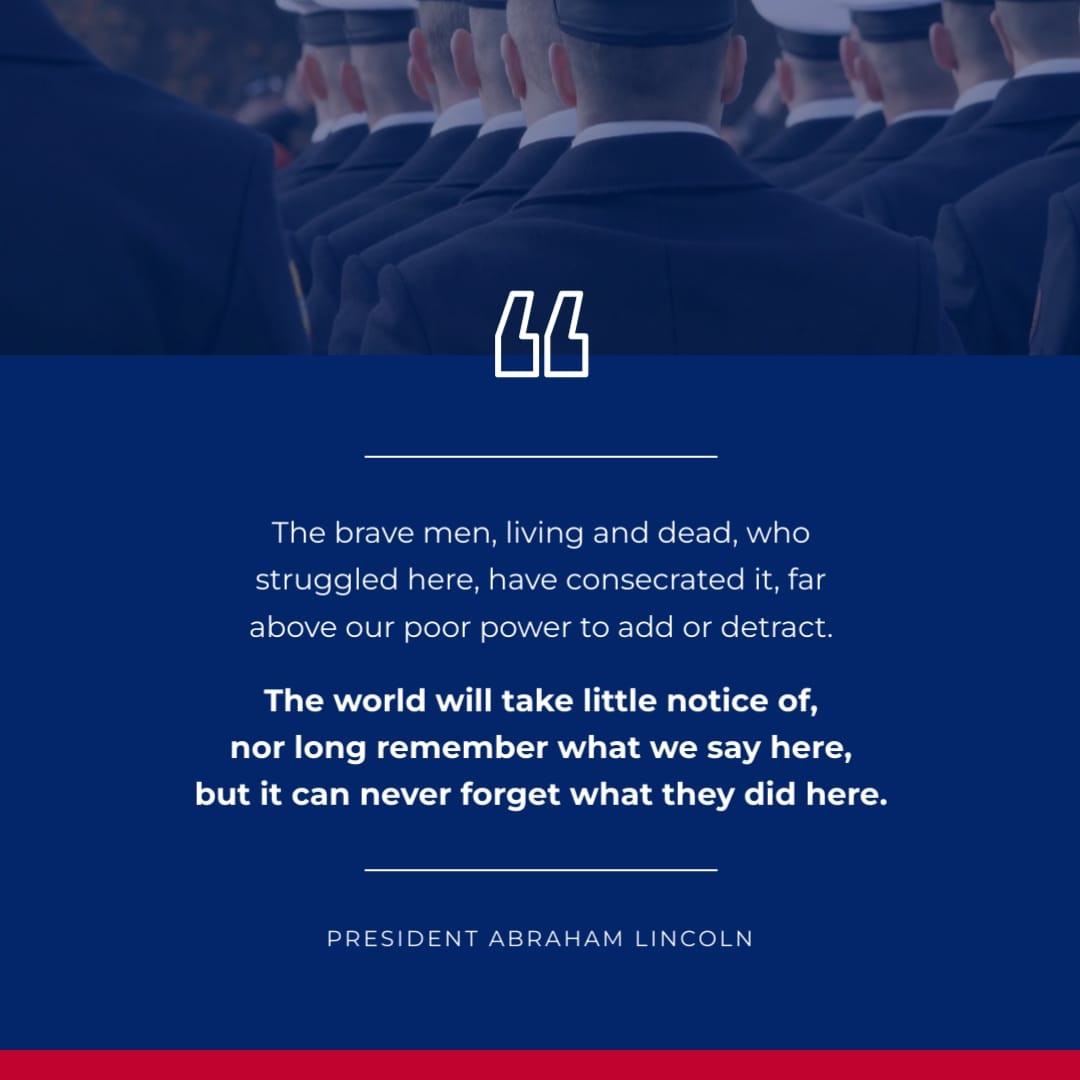 Our Brave Men Veterans Day Greeting Card Square Template