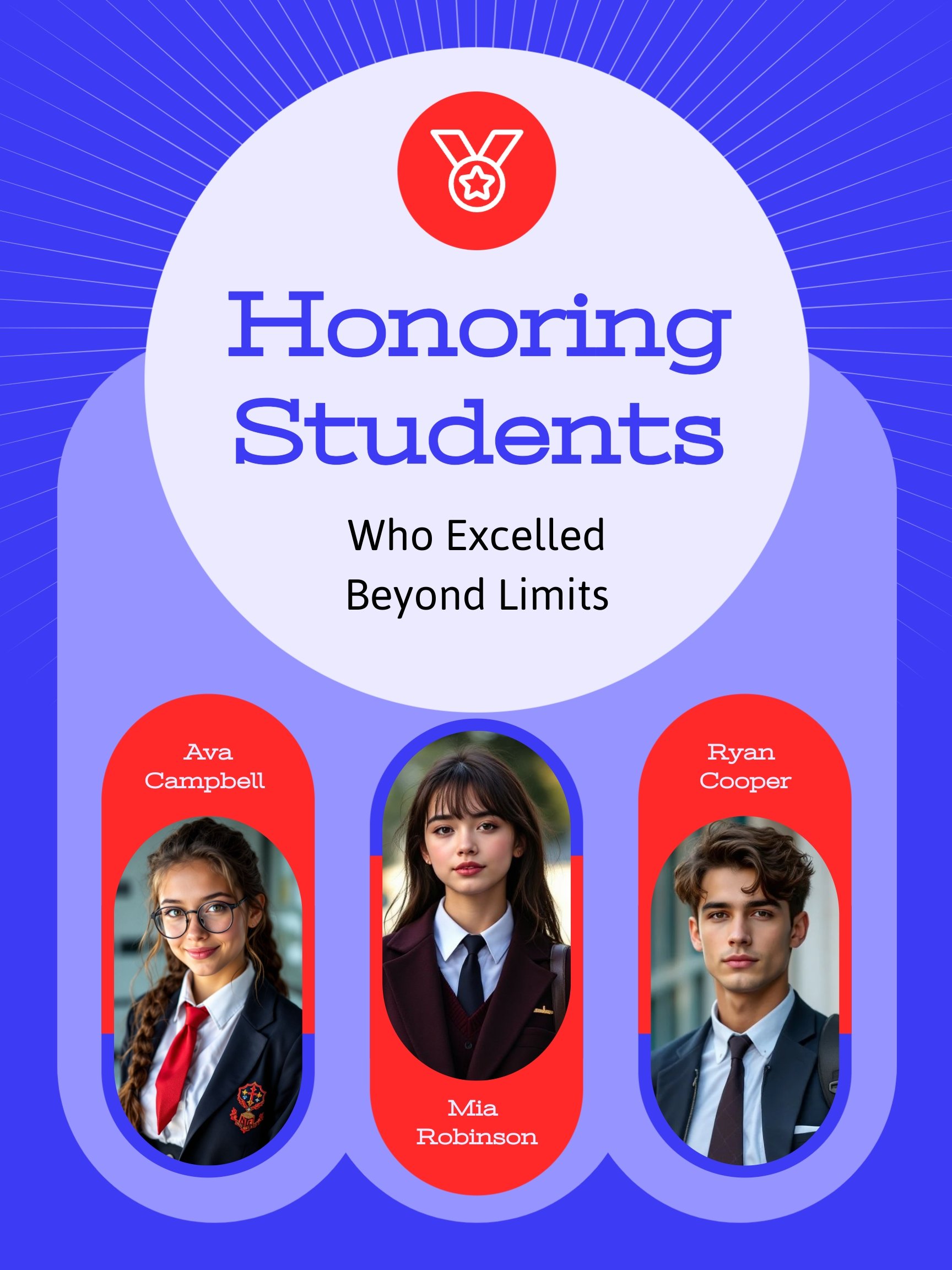 Our Toppers Poster Template