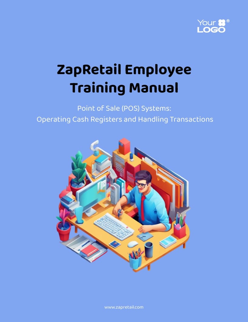 POS Employee Training Manual Template