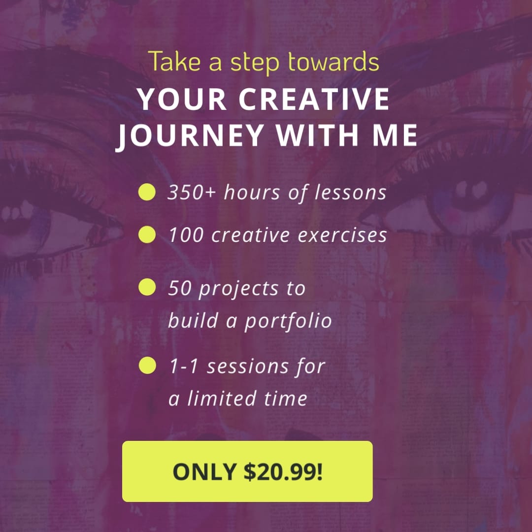 Painting Course Instagram Video Ad Square Template