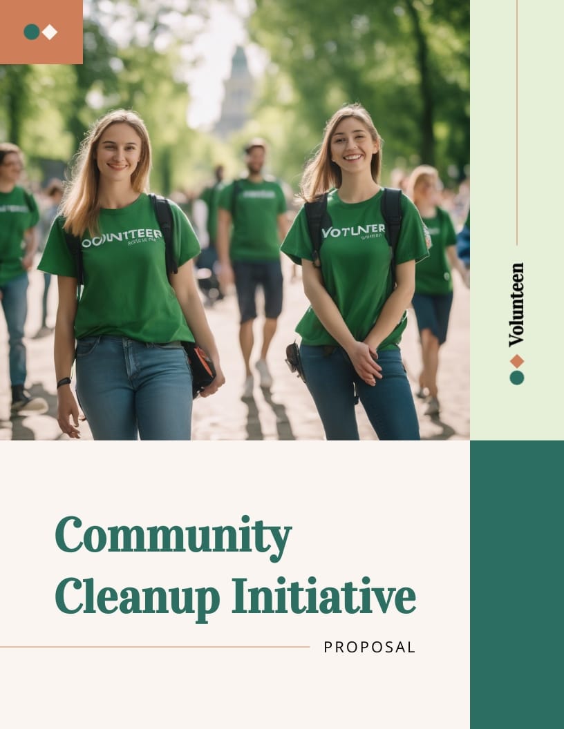 Park Cleaning Voluntary Program Grant Proposal Template