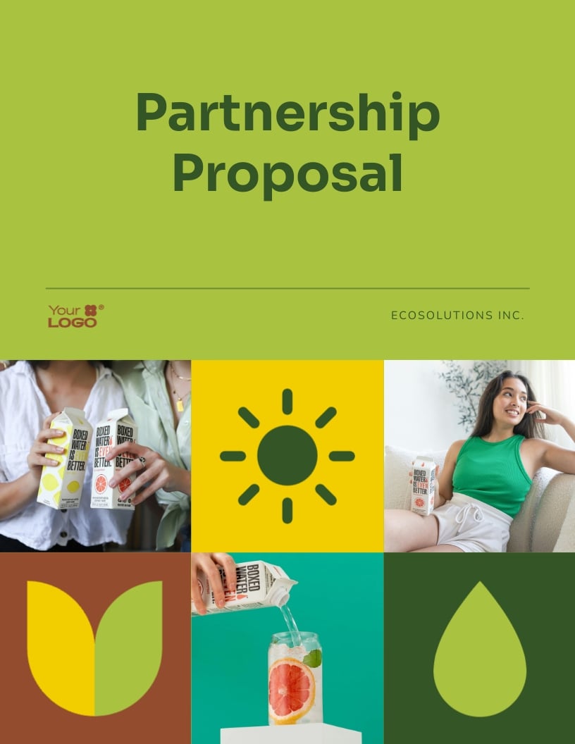 Partnership Proposal Example Template