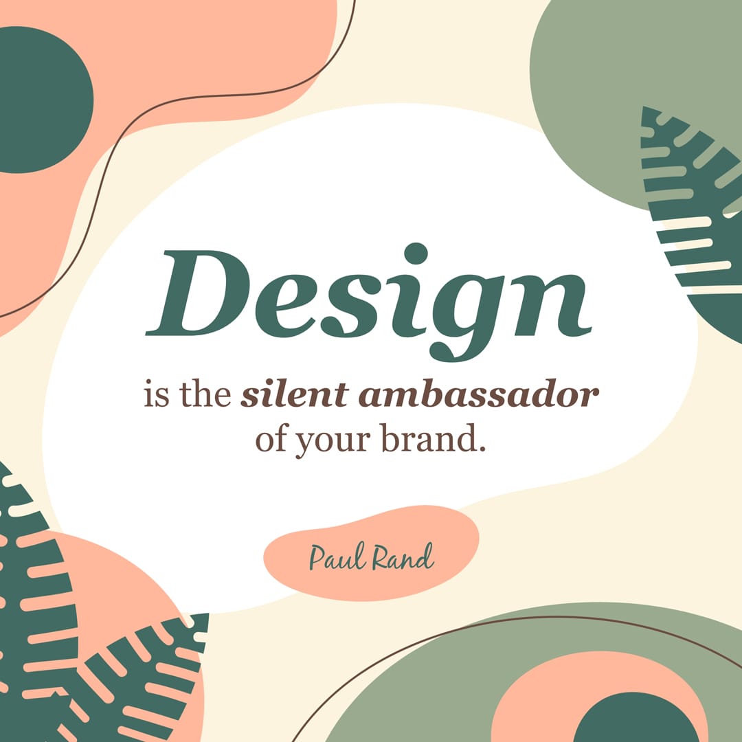 Paul Rand Quote Instagram Post Template