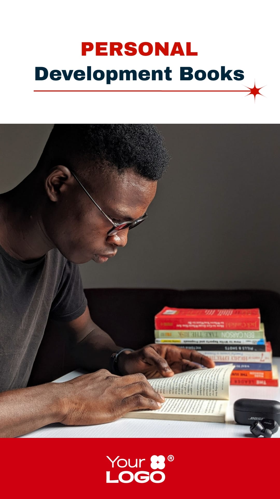 Personal Development Books Instagram Story Template