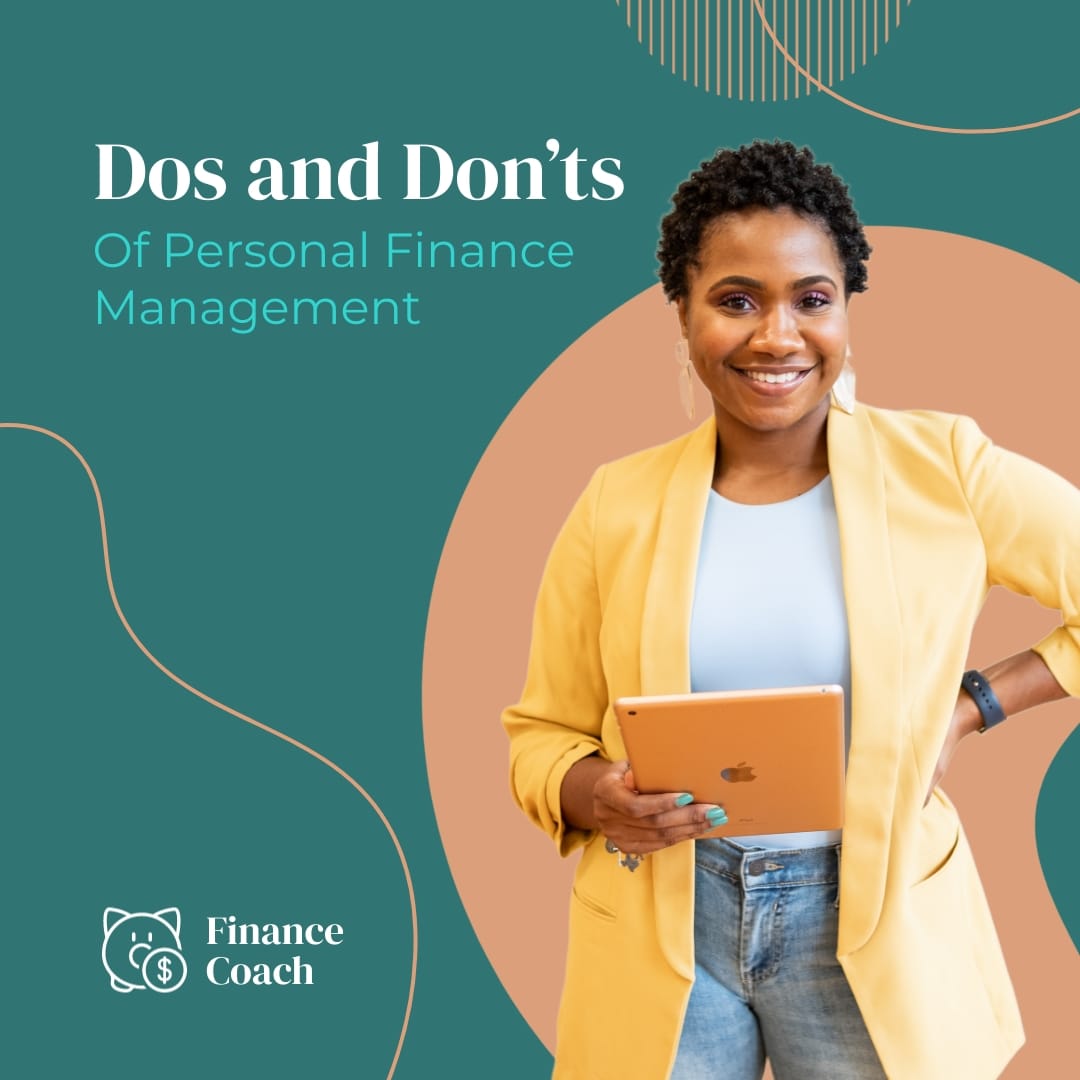 Personal Finance Tips Instagram Carousel Post Template
