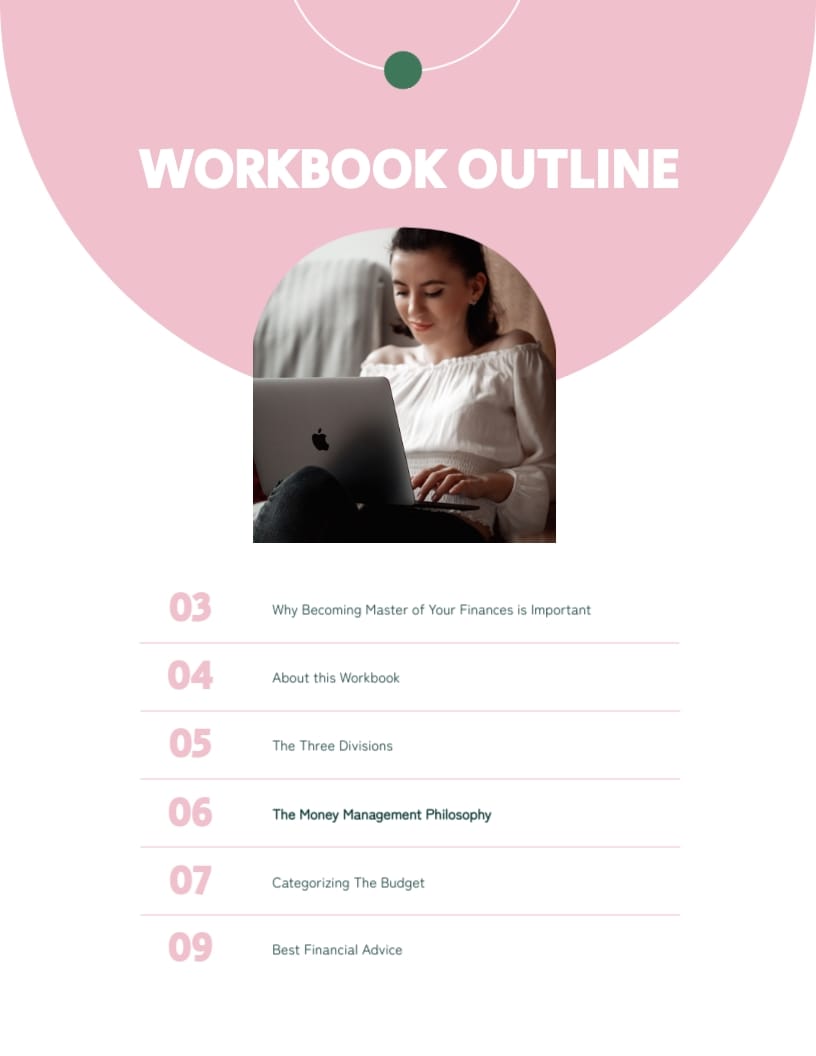 Personal Finance Workbook Template - Slide 2 Personal Finance Workbook Template - Slide 2