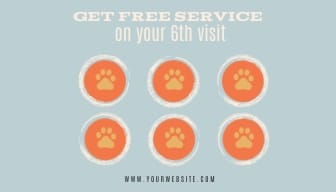 Pet Shop Loyalty Card Template - Slide 2 Pet Shop Loyalty Card Template - Slide 2