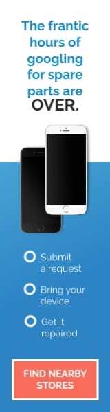 Phone Repair Wide Skyscraper Template