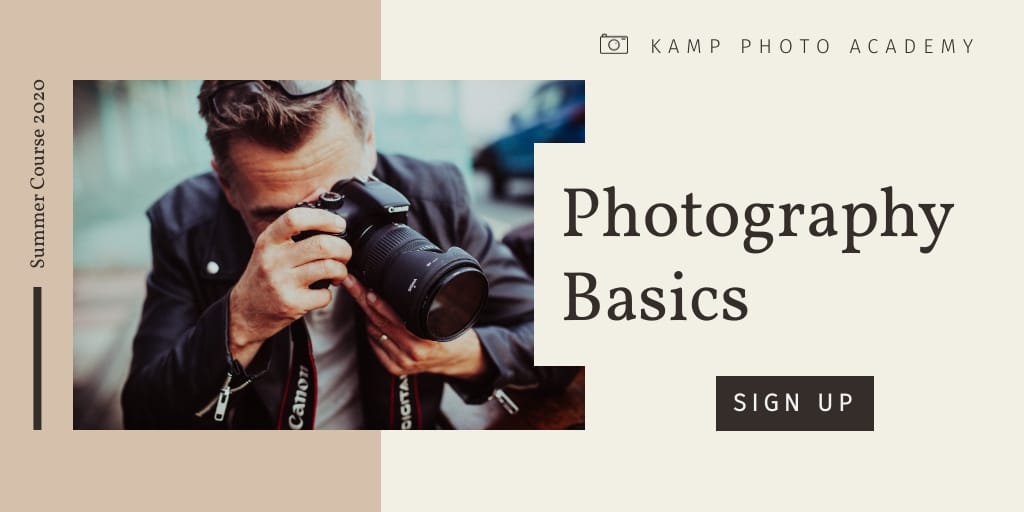 Photography Basics Twitter Ad Template