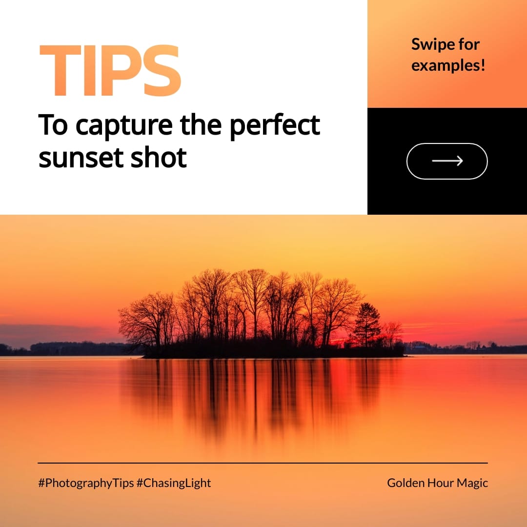 Photography Tips Instagram Post Template