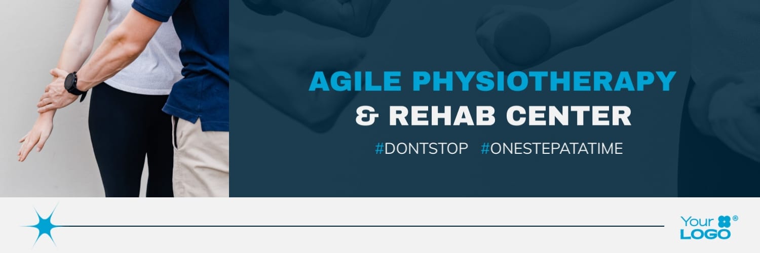 Physical Rehab Center Twitter Header Template