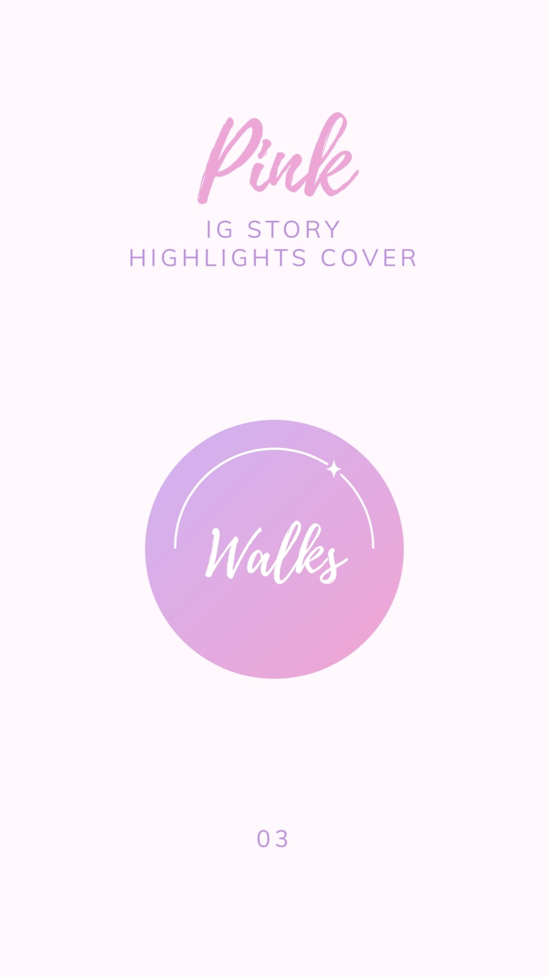Pink IG Story Highlights Cover Template - Slide 4 Pink IG Story Highlights Cover Template - Slide 4