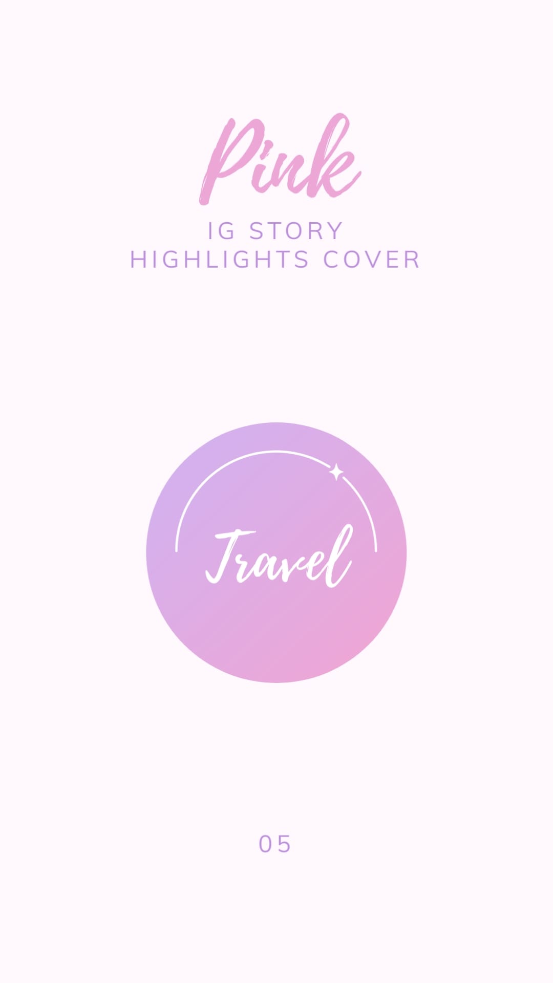 Pink IG Story Highlights Cover Template - Slide 6 Pink IG Story Highlights Cover Template - Slide 6
