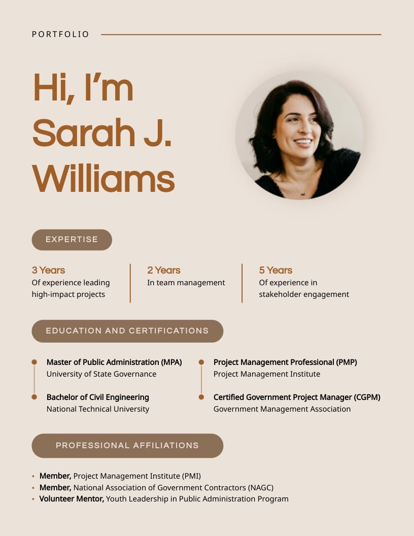 Portfolio Project Management Template - Slide 2 Portfolio Project Management Template - Slide 2
