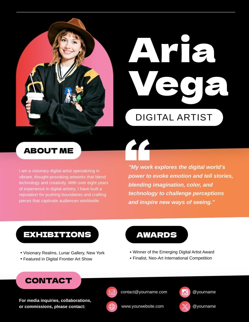 Press Kit Template