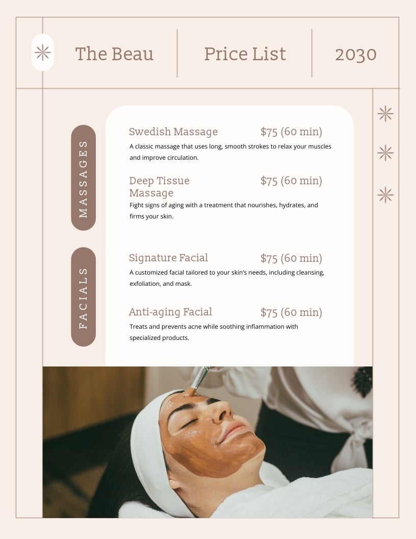 Price List Template