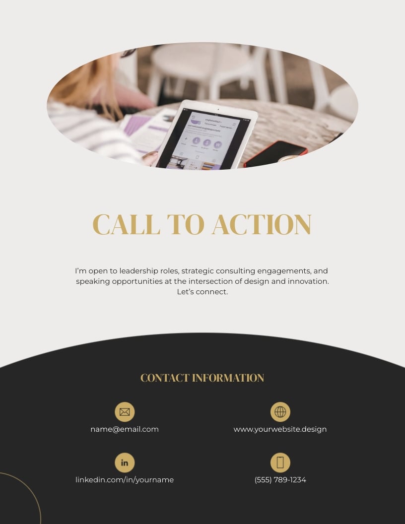 Principal Product Designer Portfolio Template - Slide 7 Principal Product Designer Portfolio Template - Slide 7