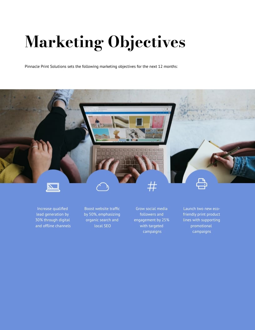 Printing Company Marketing Strategy Template - Slide 5 Printing Company Marketing Strategy Template - Slide 5