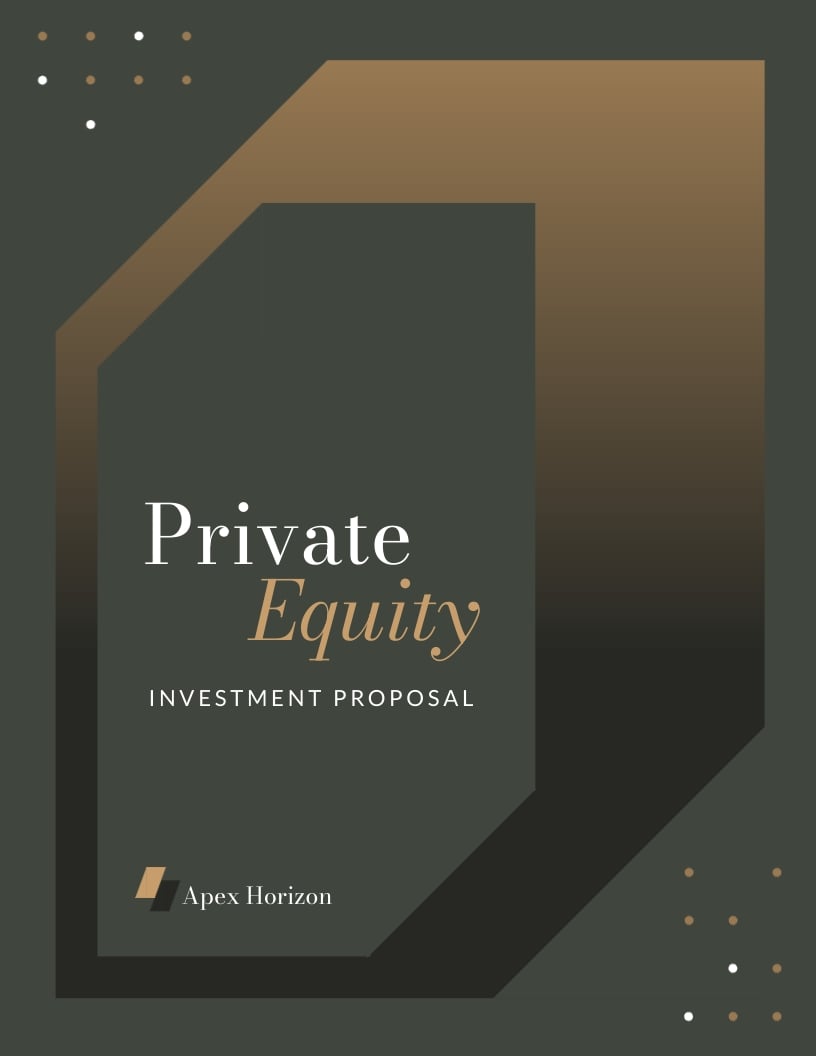 Private Equity Investment Proposal Template