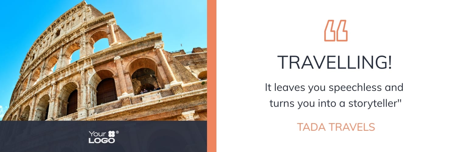 Private Travel Consultant Twitter Header Template