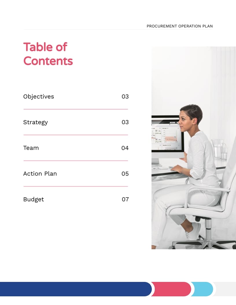 Procurement Operation Plan