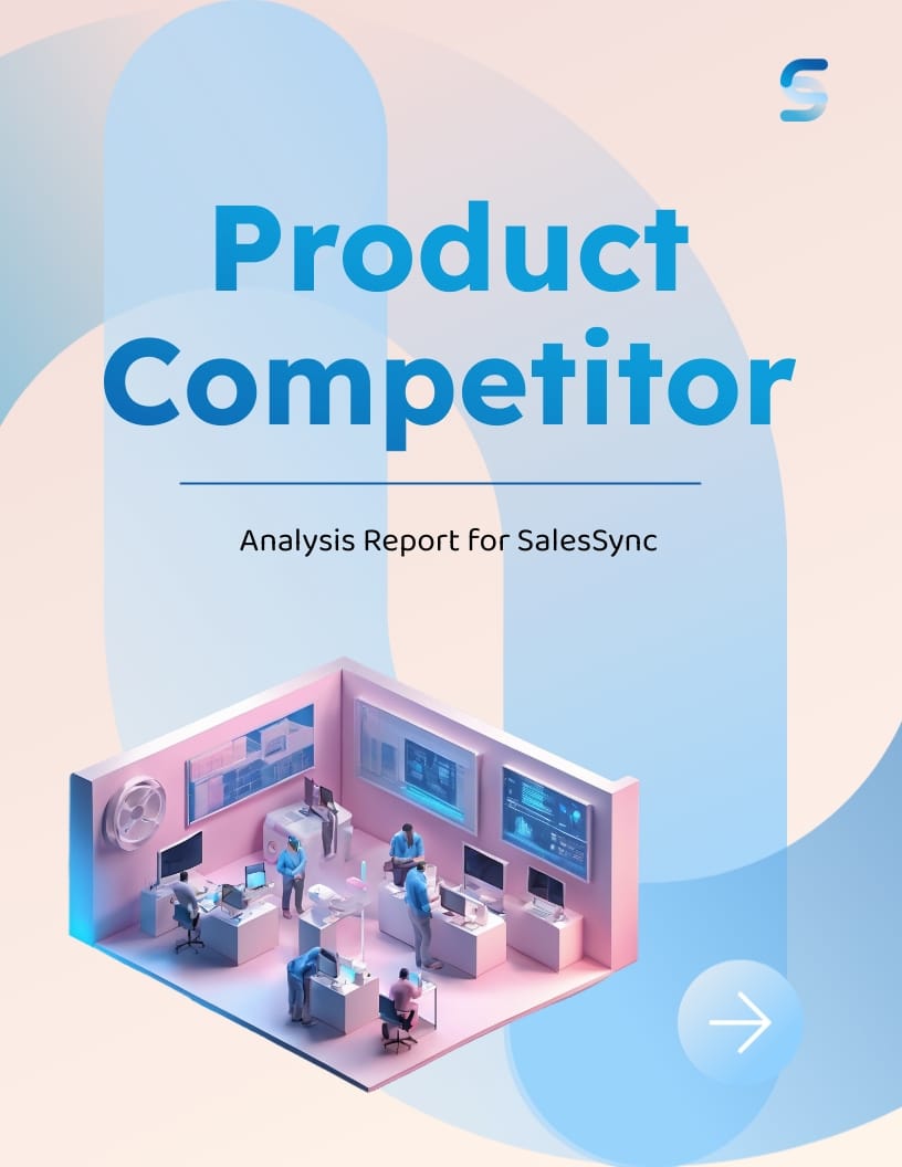 Product Competitor Analysis Report Template