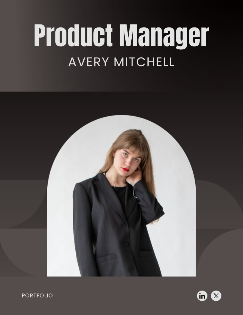 Product Manager Expertise Portfolio Template Product Manager Expertise Portfolio Template