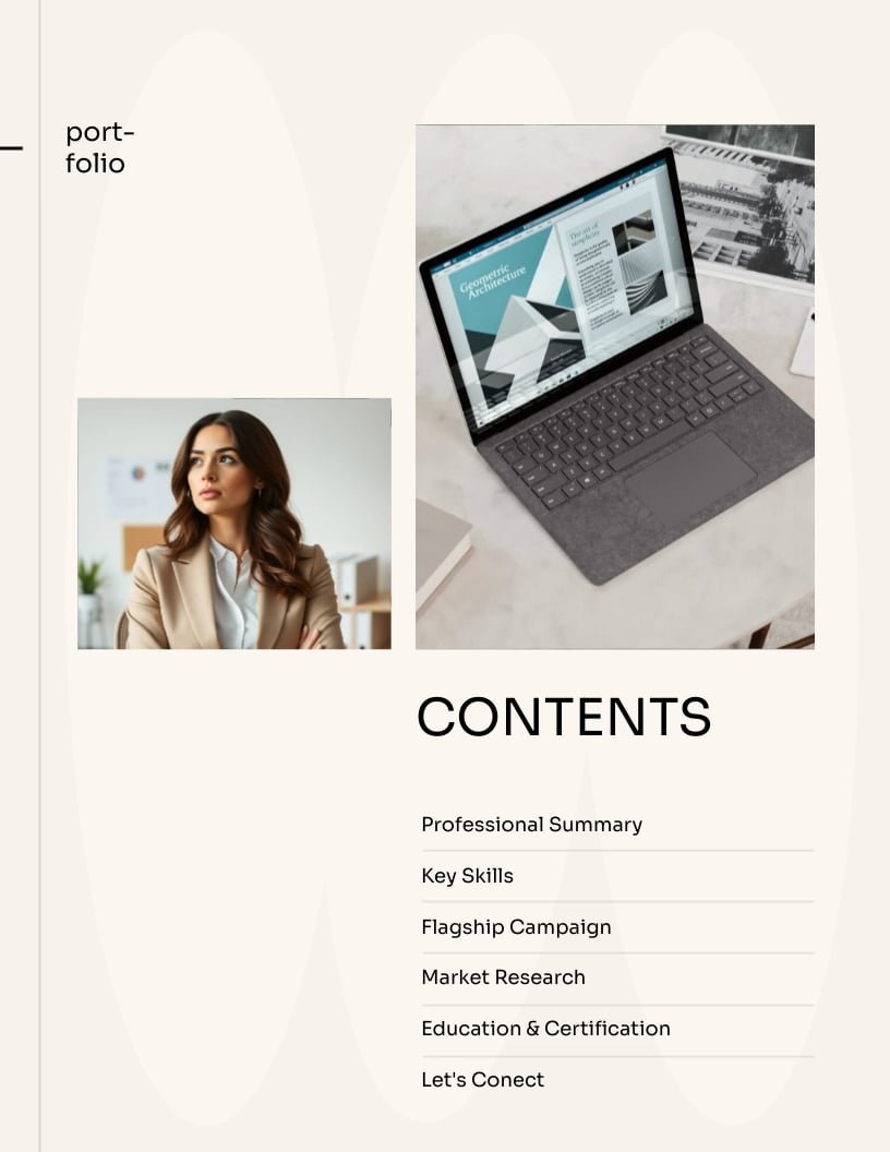 Product Marketing Manager Portfolio Template - Slide 2 Product Marketing Manager Portfolio Template - Slide 2