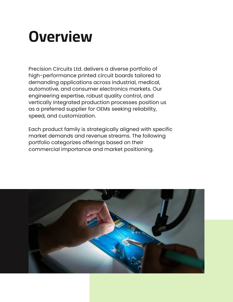 Product Marketing Portfolio Template - Slide 3 Product Marketing Portfolio Template - Slide 3