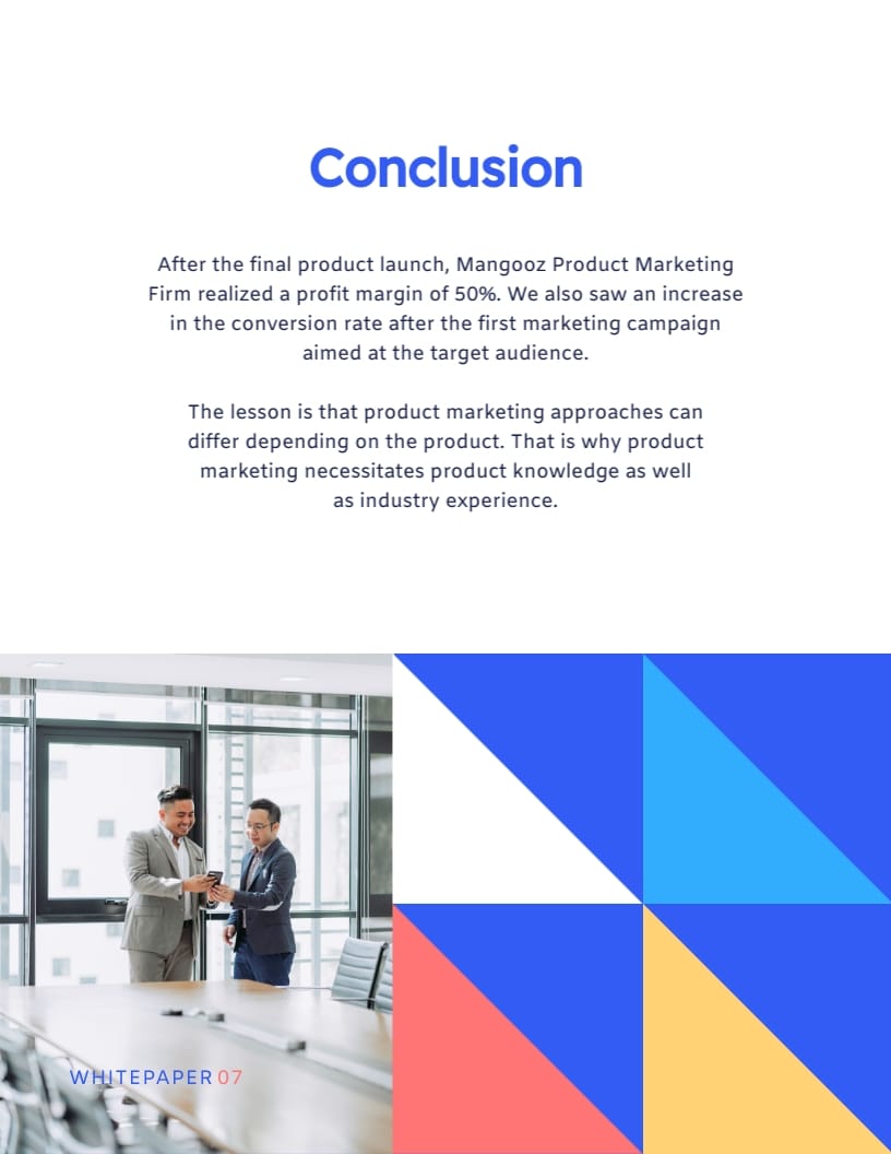 Product Marketing Whitepaper Template - Slide 7 Product Marketing Whitepaper Template - Slide 7