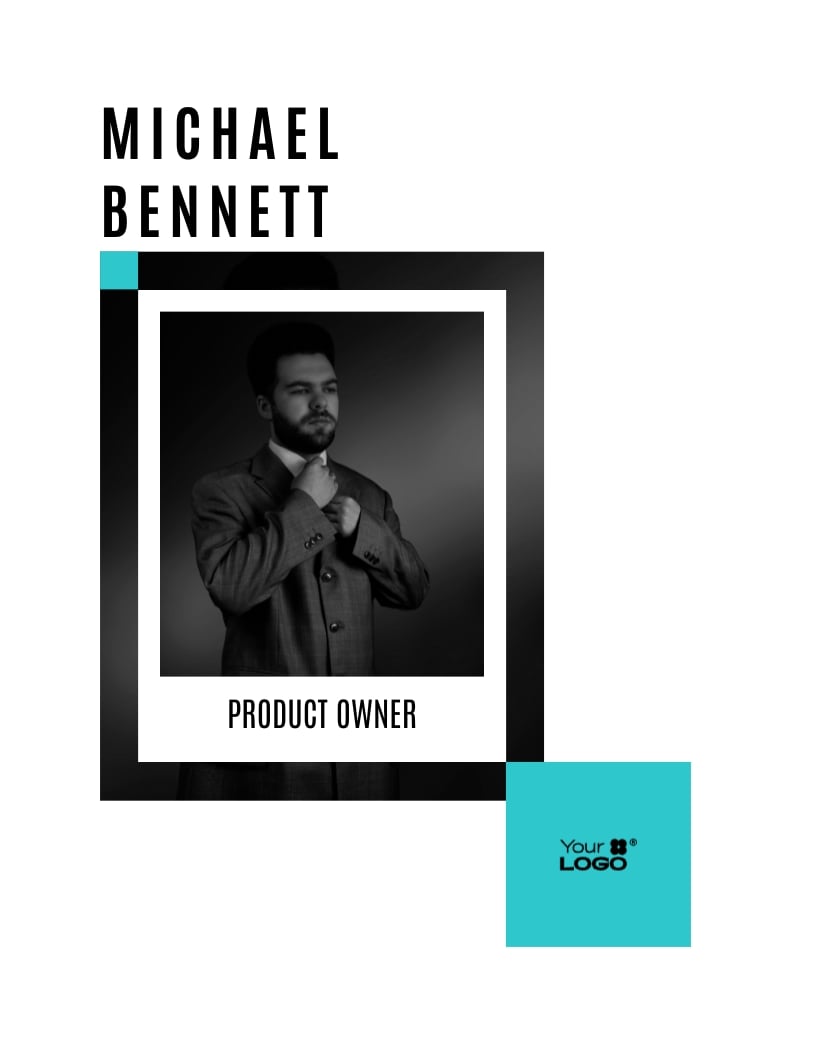 Product Owner Portfolio Template