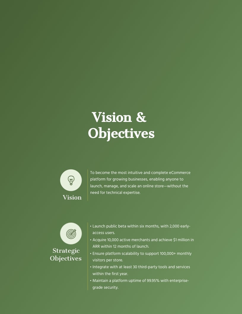 Product Plan Template - Slide 4 Product Plan Template - Slide 4