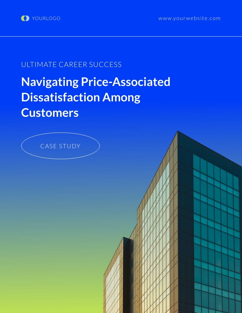 Product Upgrade Case Study Template