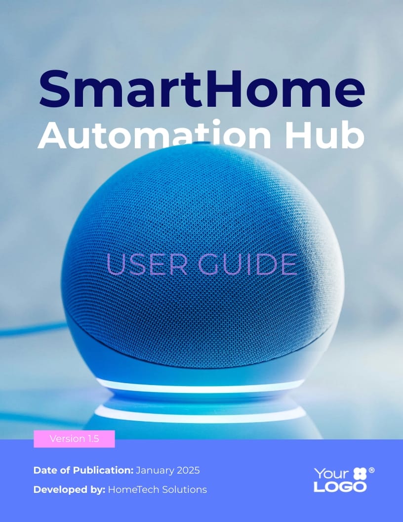 Product User Guide Template