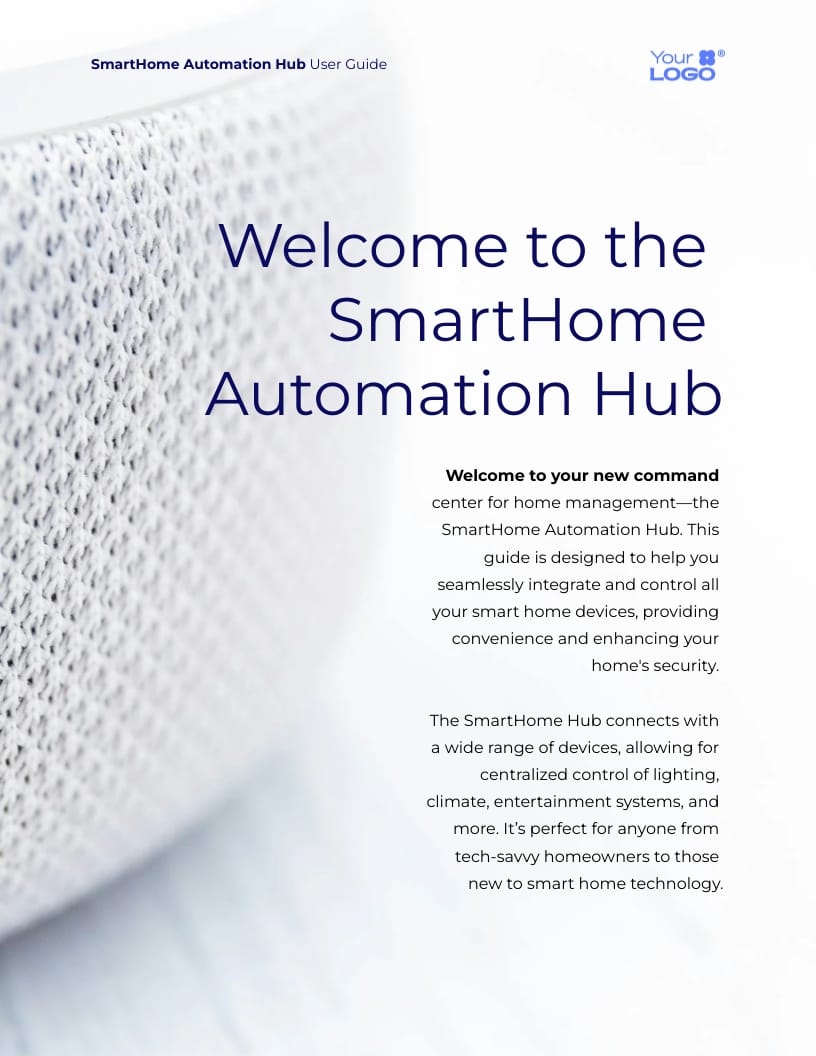 Product User Guide Template - Slide 2 Product User Guide Template - Slide 2