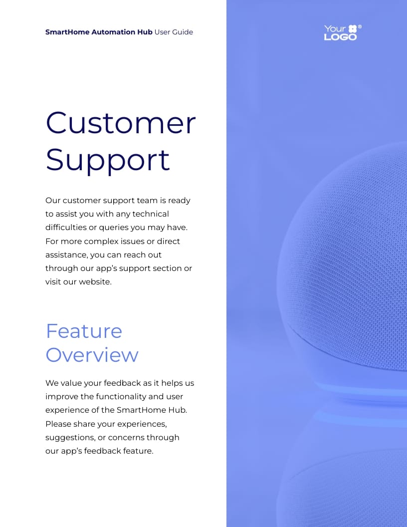 Product User Guide Template - Slide 8 Product User Guide Template - Slide 8