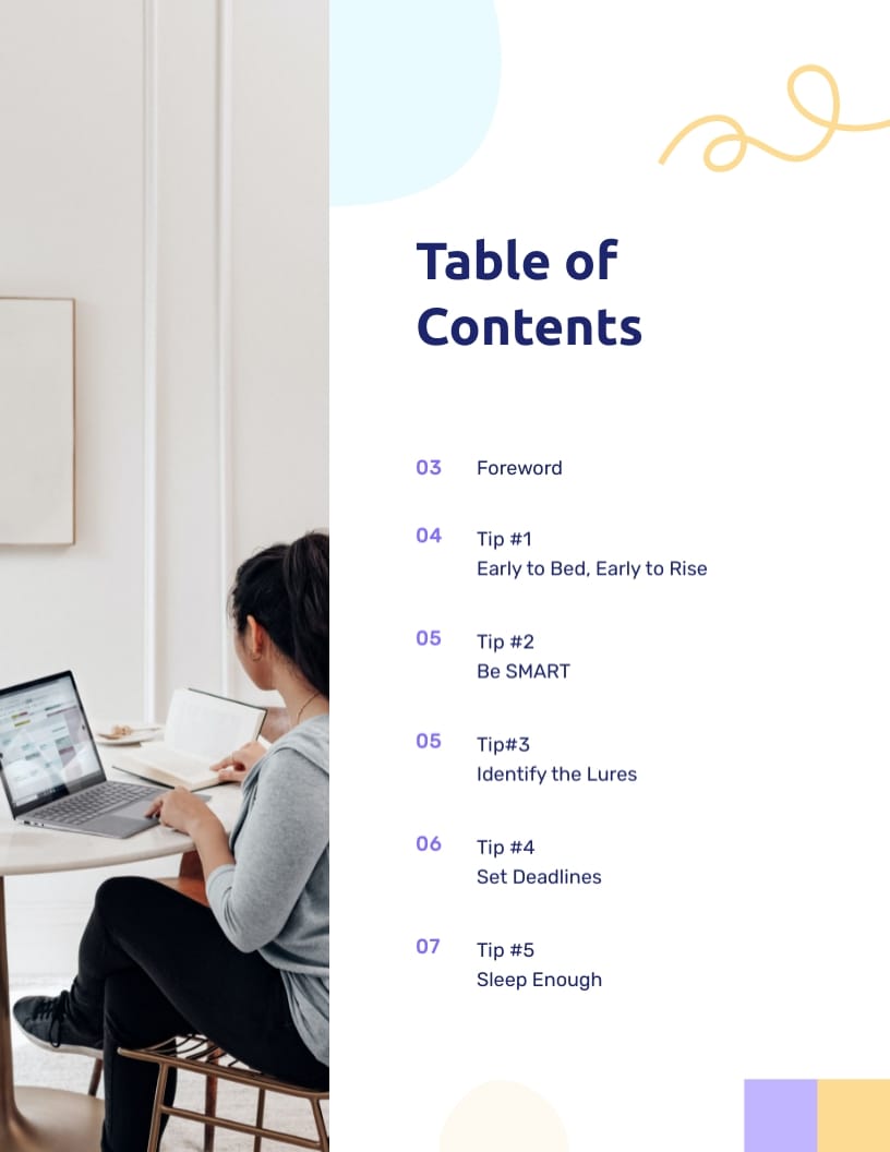 Productivity Ebook