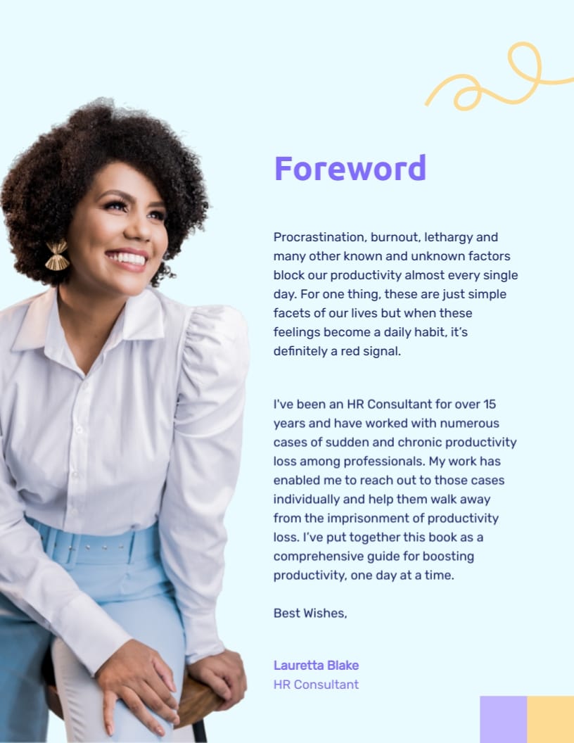 Productivity Ebook