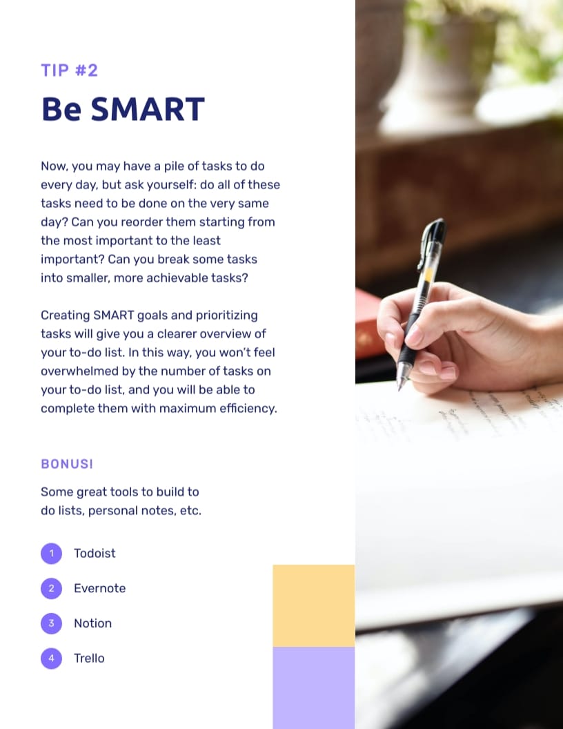 Productivity Ebook