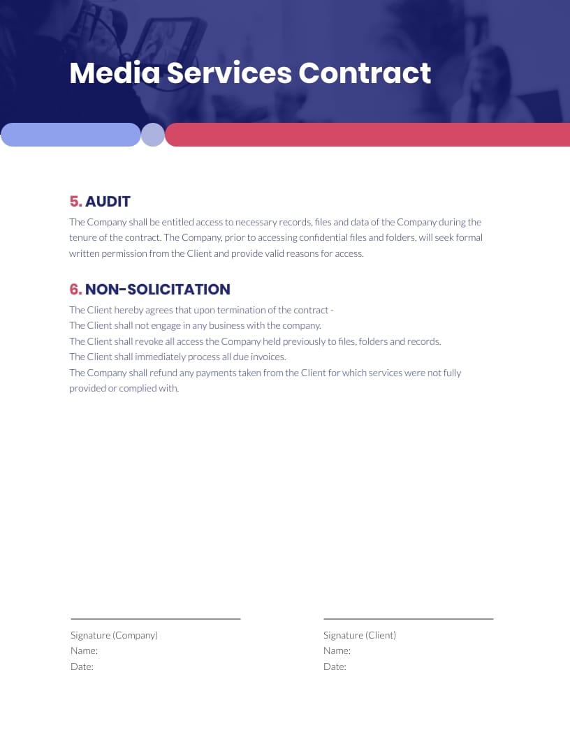 Professional Contract Template - Slide 2 Professional Contract Template - Slide 2