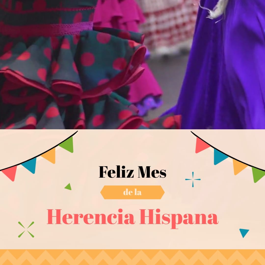 Professional Hispanic Heritage Month Greeting Card Square Template