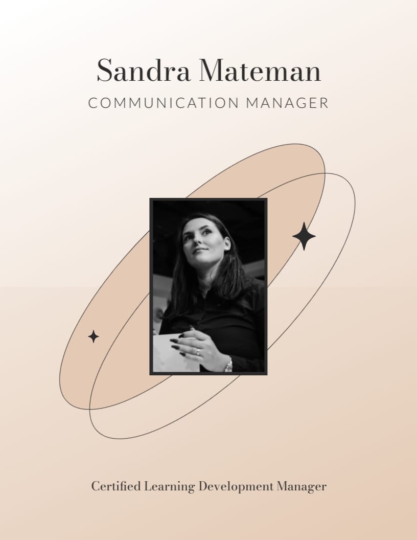 Professional Learning Development Portfolio Template