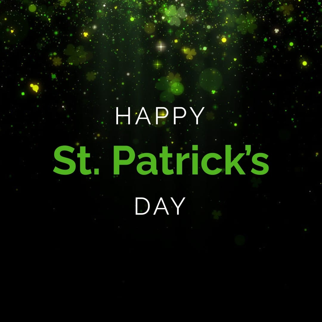 Professional St Patricks Day Greeting Card Square Template