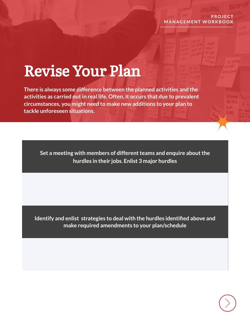 Project Management Workbook Template | Visme